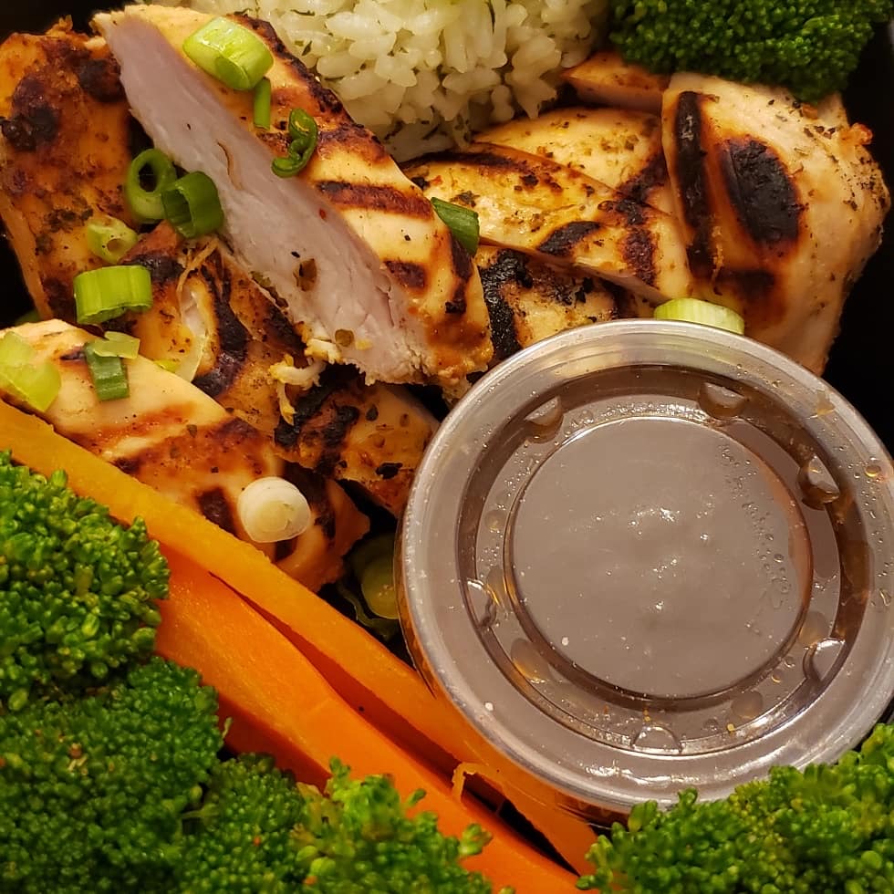 Grilled Chicken and Sides