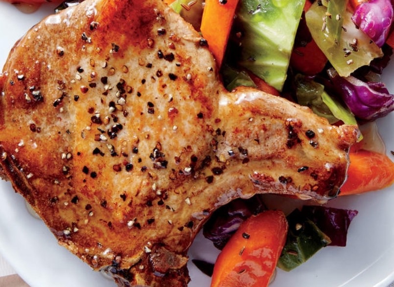 Pork Chop and Sides