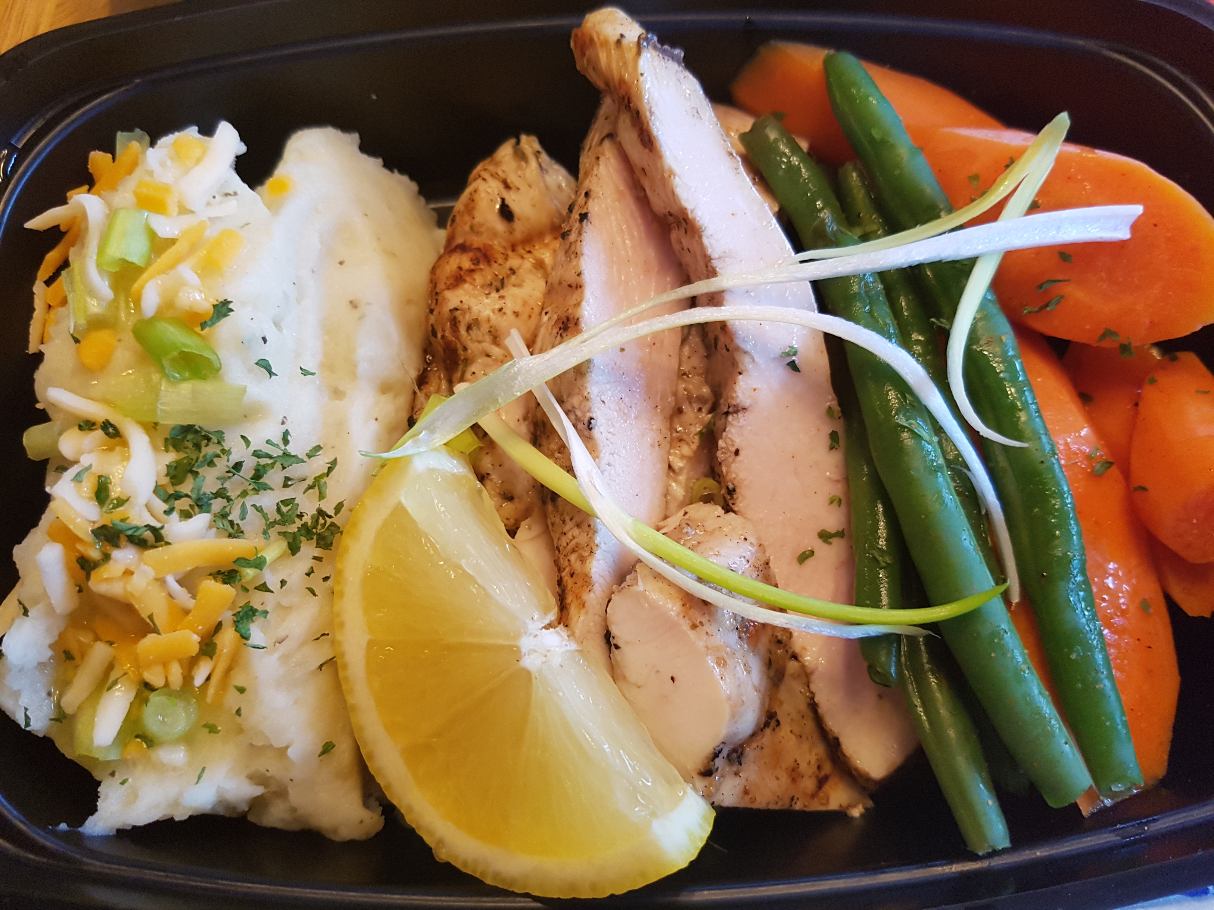 Grilled Chicken and Sides