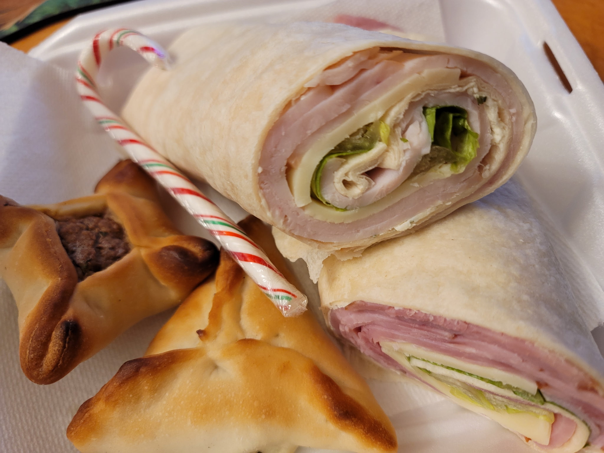 Turkey Wrap and Sides