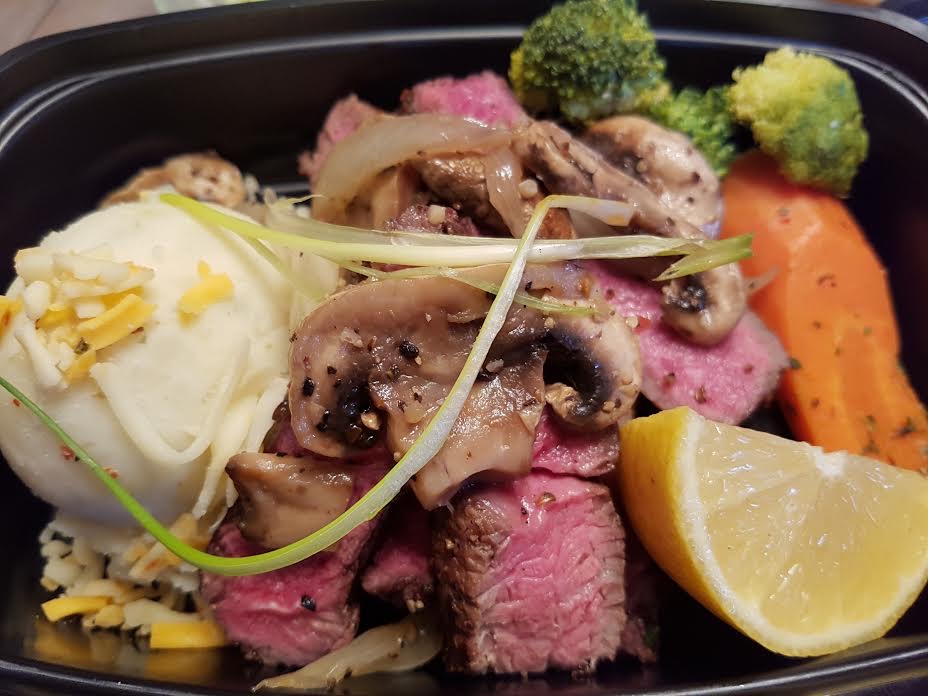 Top Sirloin Steak and Sides