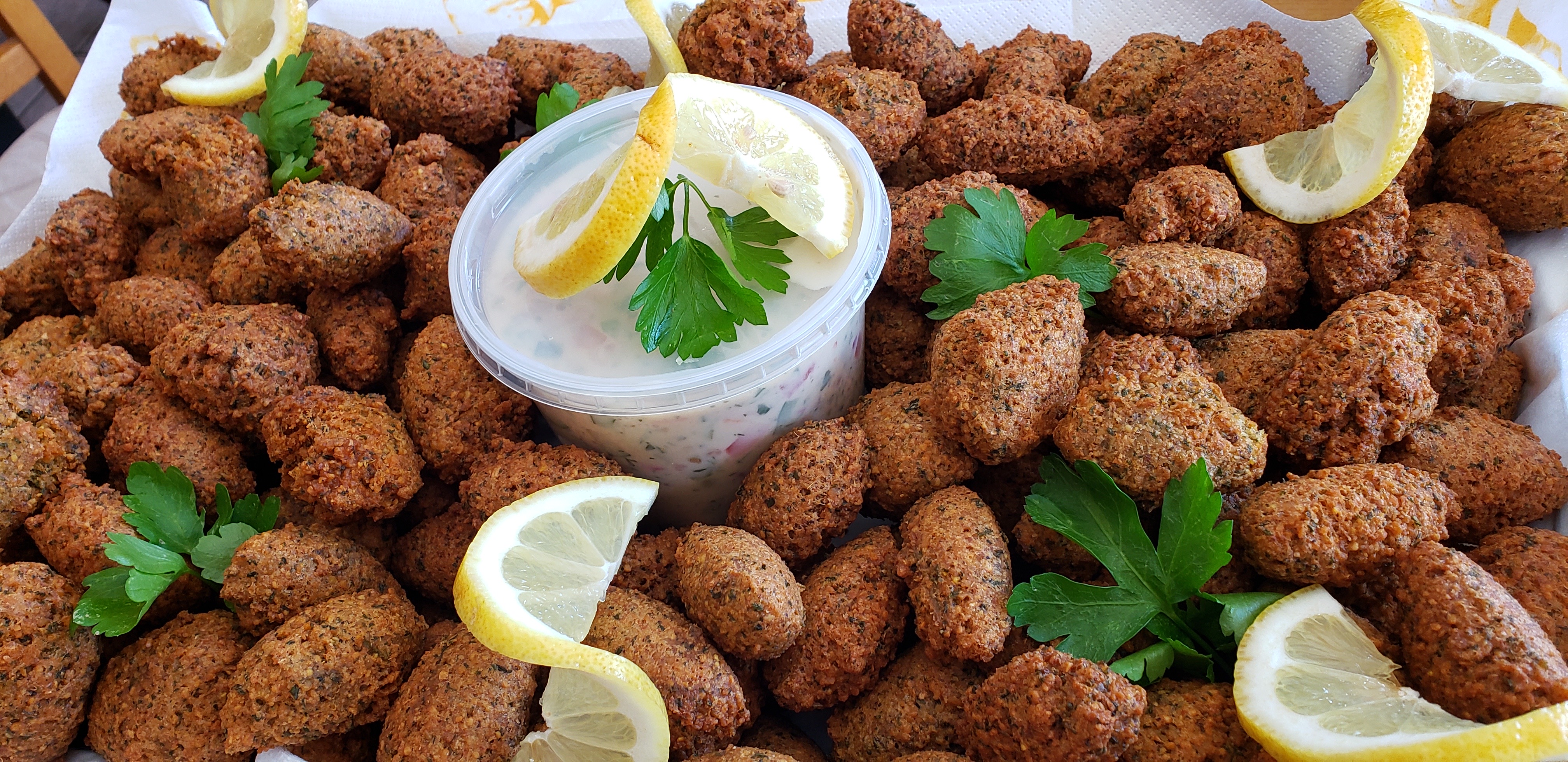 Falafel with Tahini Salad