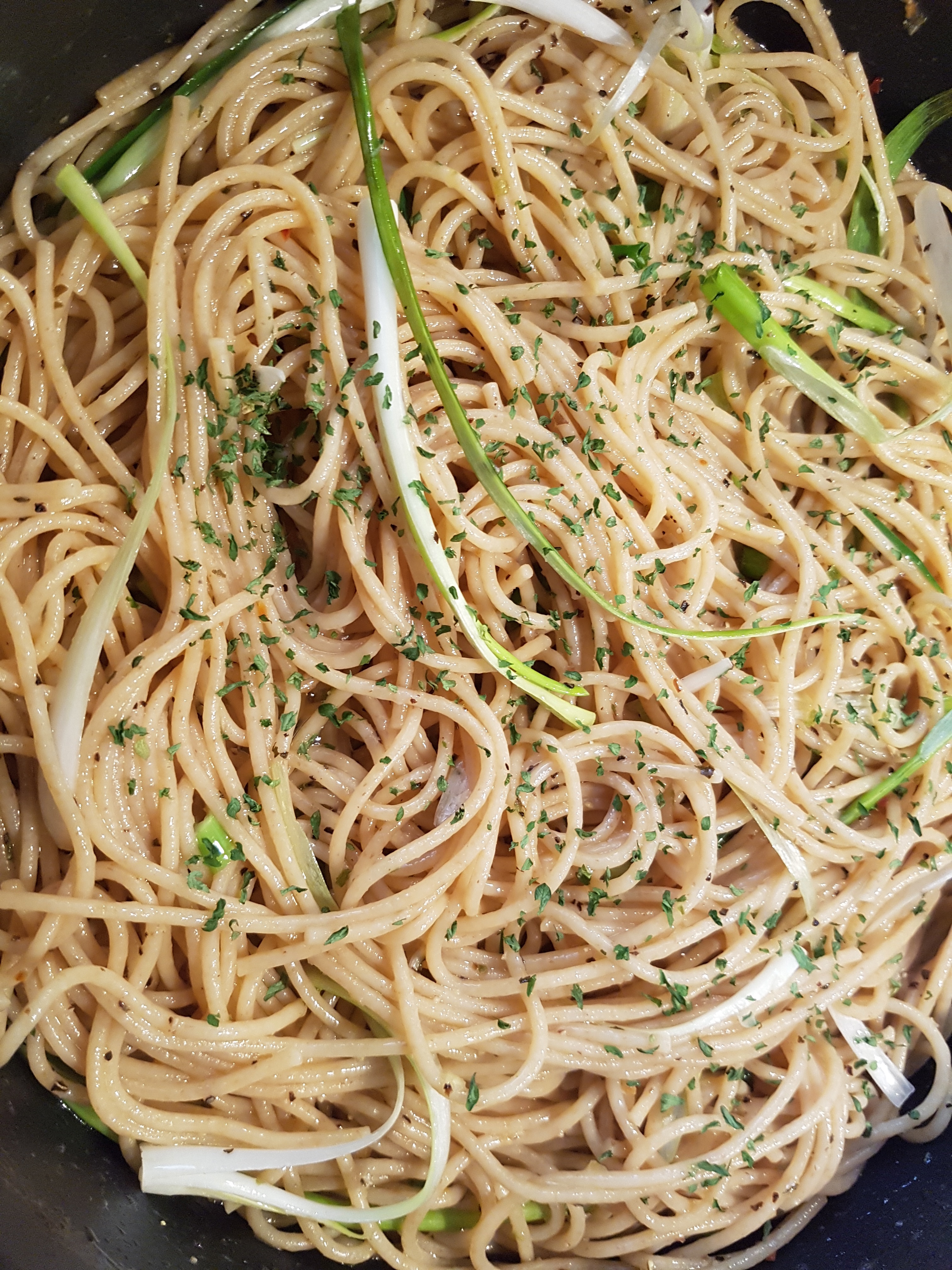 236 Scampi Pasta as a side