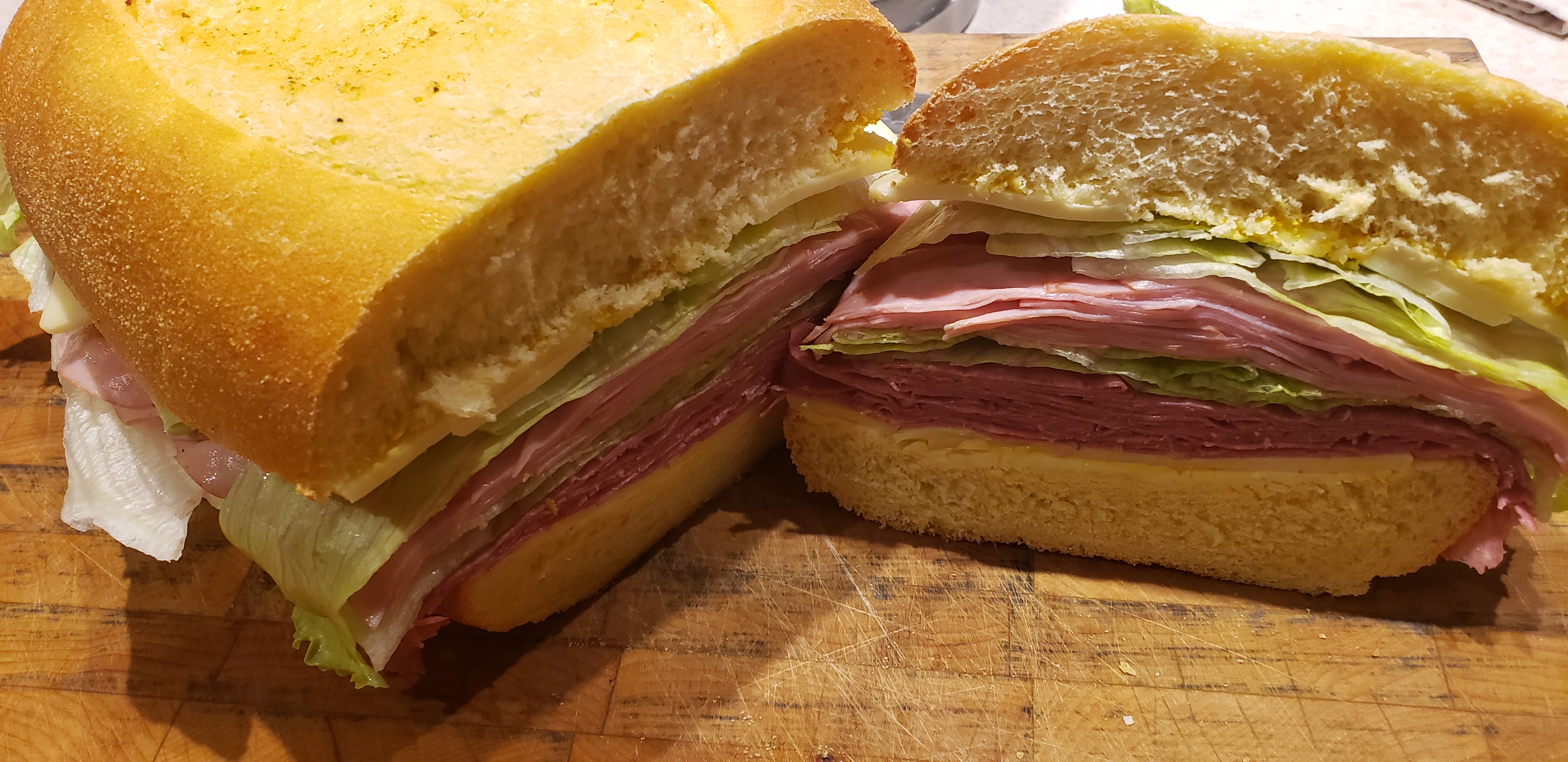 Trio Meat Sandwich