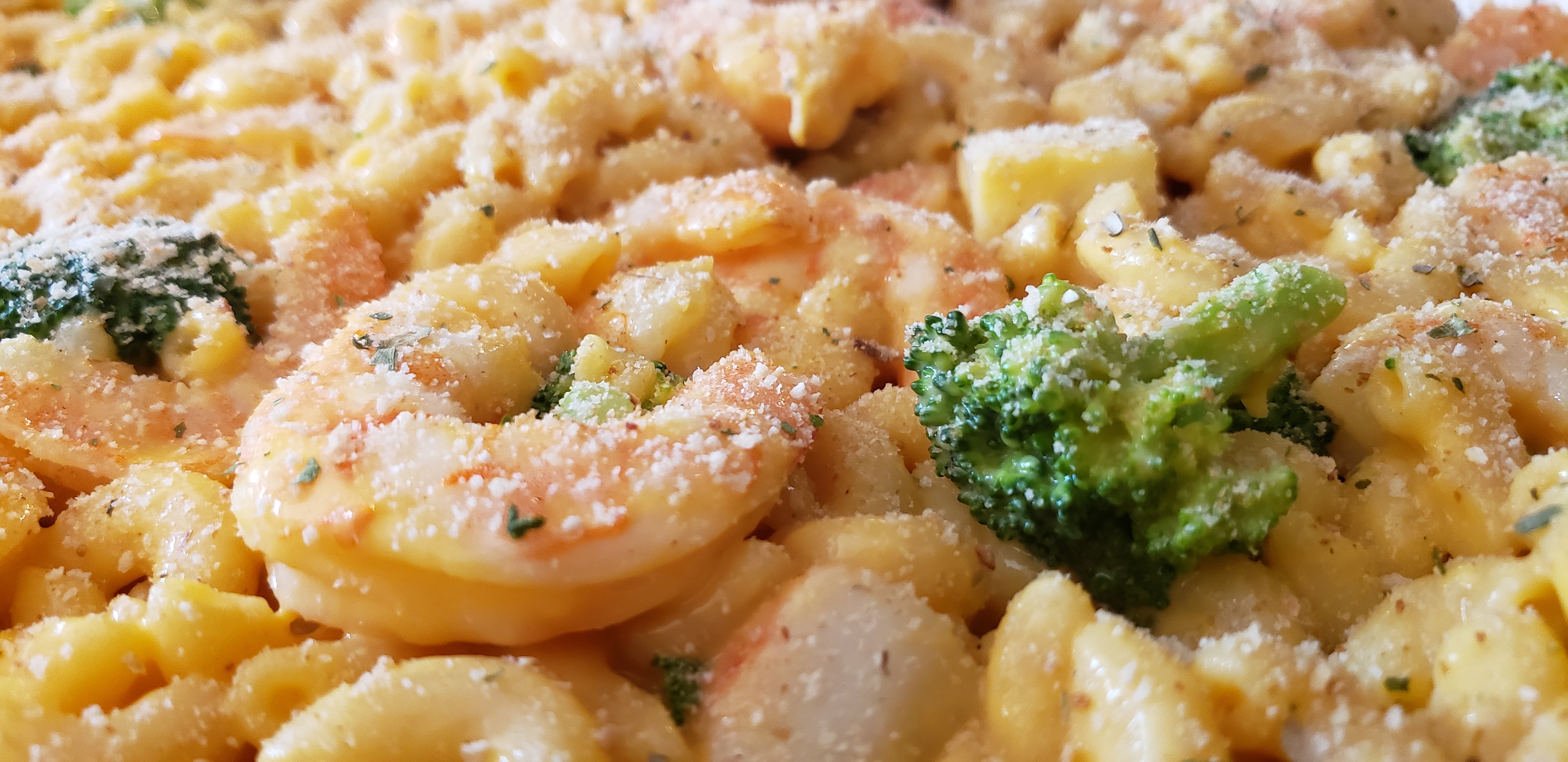 Seafood Mac and Cheese